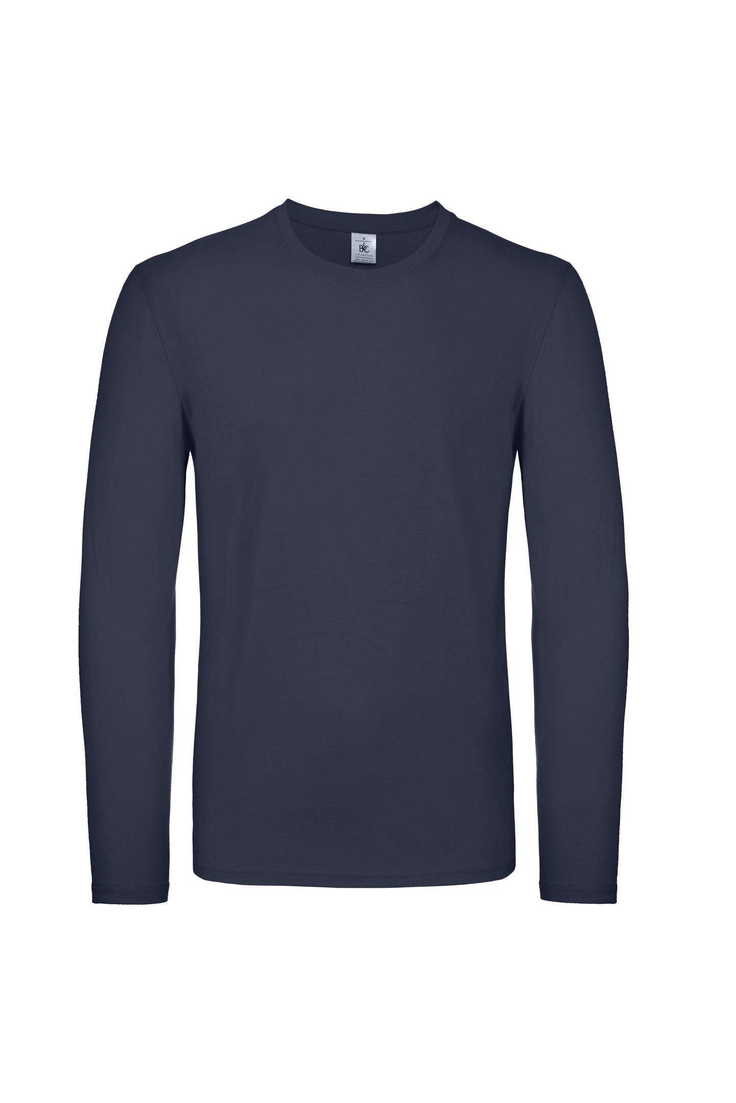 T-shirt basic uomo maniche lunghe personalizzata