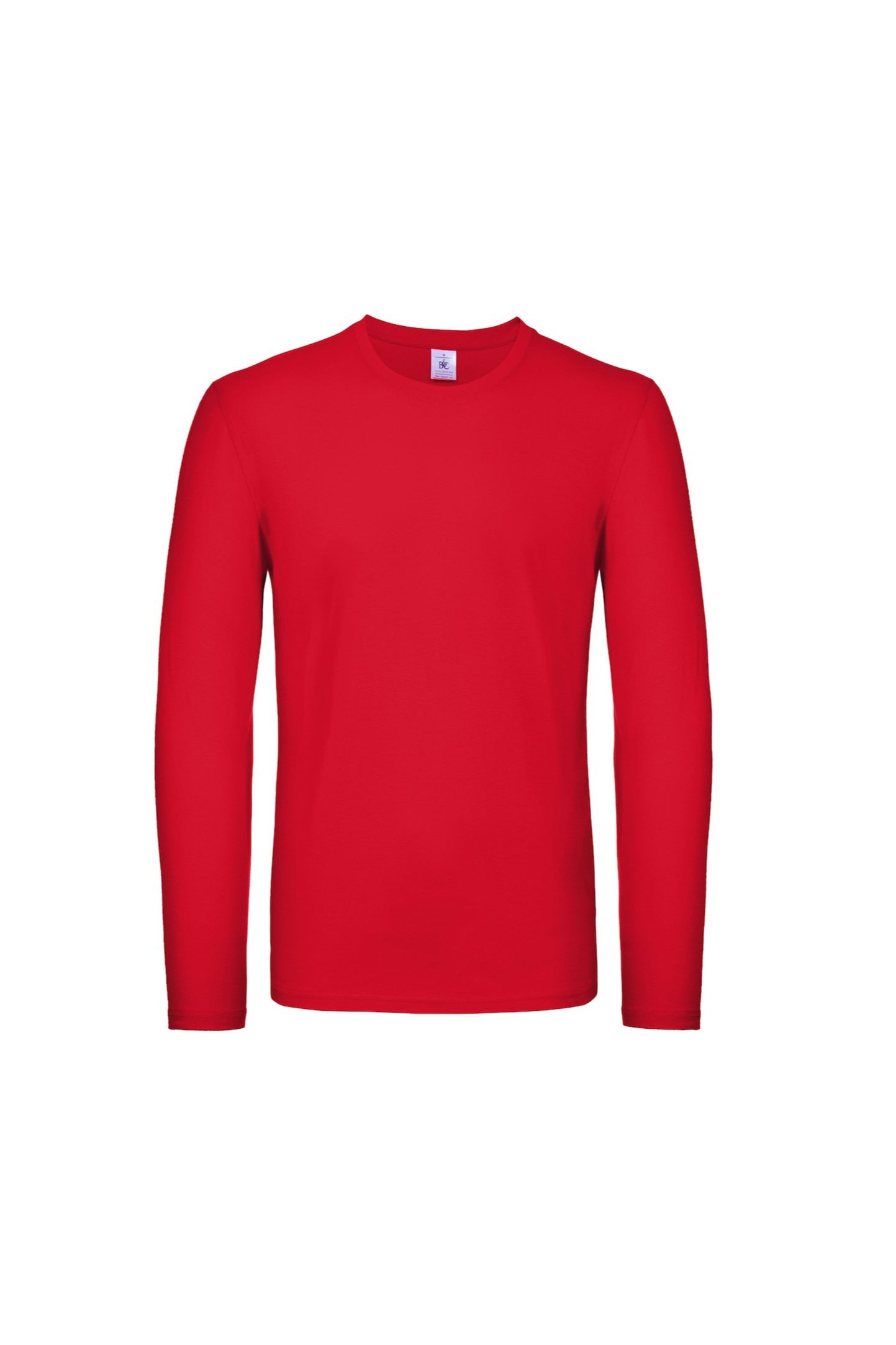 T-shirt basic uomo maniche lunghe personalizzata